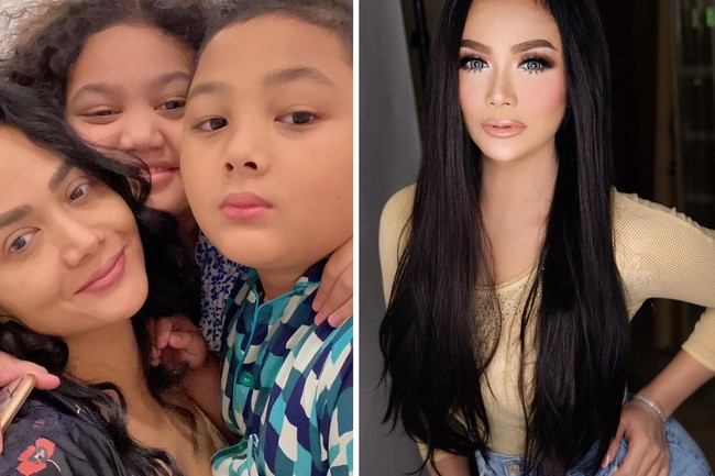 1. KrisdayantiSalah satu artis yang hampir selalu tampil dengan softlens atau lensa kontak adalah Krisdayanti. Penyanyi yang terjun ke dunia politik ini kerap memakai softlens dengan warna-warna mencolok seperti biru. Foto: Instagram