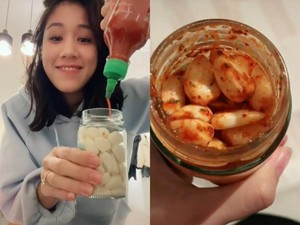 Cara Membuat Pickle Bawang Putih Pedas yang Jadi Tren di TikTok