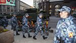 Tank Rusia Turun ke Jalan Jelang Parade Militer