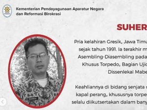 Sepak Terjang Suheri, Pakar Torpedo yang Gugur di KRI Nanggala-402