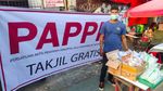 Aksi PAPPRI Bagikan Takjl Gratis di 10 Lokasi di Jakarta