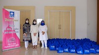 Sebanyak 1000 Paket Sembako dibagikan kepada Petugas Kebersihan, Petugas Keamanan dan Petugas Taman di lingkungan DPR RI dan Rumah Jabatan Anggota (RJA) Kalibata, Jakarta Selatan.