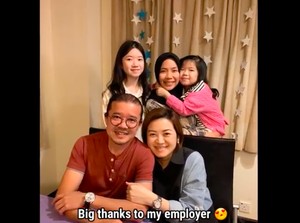 Dapat Majikan Royal, Ultah TKW di Hong Kong Ini Dirayakan di Resto Fine Dining