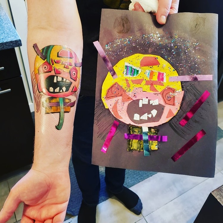 fotoinet tato keren kreatif