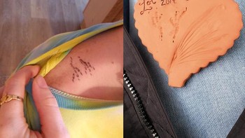 Cakar kecil burung di pundak. Foto: Brightside