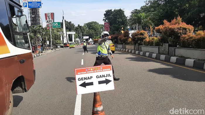 Ganjil genap di kota bogor kembali diberlakukan