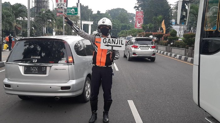 Ganjil genap di kota bogor