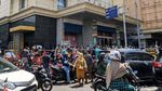 Ramainya Pasar Tanah Abang Jelang Lebaran