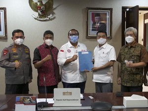 Temui Andi Gani-Said Iqbal, Moeldoko Tegaskan Pemerintah Tak Abaikan Buruh