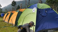 Lokasi karantina ini tak kalah asri dibandingkan tempat karantina tahun lalu di Telaga Madirda. Udaranya pun lebih sejuk karena lokasinya relatif lebih tinggi daripada Telaga Madirda.