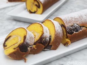 Resep Bolu Gulung Kurma yang Lembut Manis dari Chef Yongki Gunawan