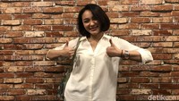 Revina VT mengatakan langsung miskin saat berdamai dengan Dedy Susanto. Foto: Hanif/detikHOT