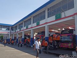 Warga Mulai Mudik Colongan di Terminal Bungurasih