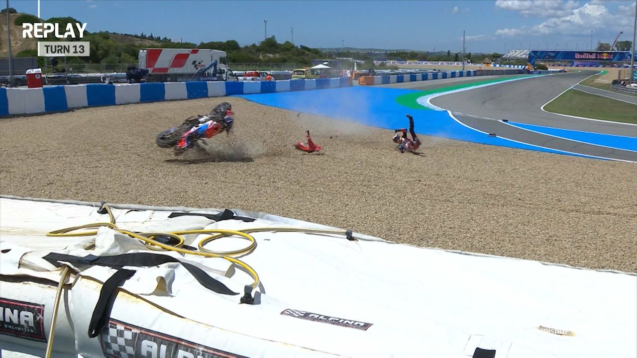 VIDEO: Tito Rabat Crash di FP2 MotoGP Spanyol