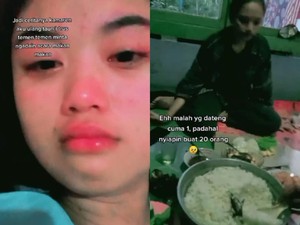 Sedih! Sudah Masak Banyak, Acara Ultah Netizen Ini Cuma Dihadiri Satu Orang