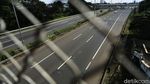 Ada Larangan Mudik, Jalan Tol Cikampek Lengang