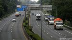 Ada Larangan Mudik, Jalan Tol Cikampek Lengang