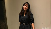 Ini dia penampilan terkini Amel Carla. Foto: Hanif/detikHOT