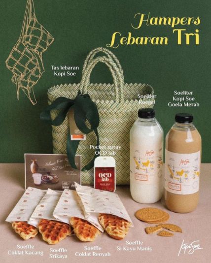 hamper lebaran makanan kekinian