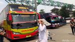 Kondisi Terminal Leuwi Panjang Bandung Jelang Larangan Mudik