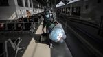Lonjakan Penumpang di Stasiun Pasar Senen