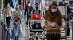 Bandara Soekarno Hatta Ramai Pemudik