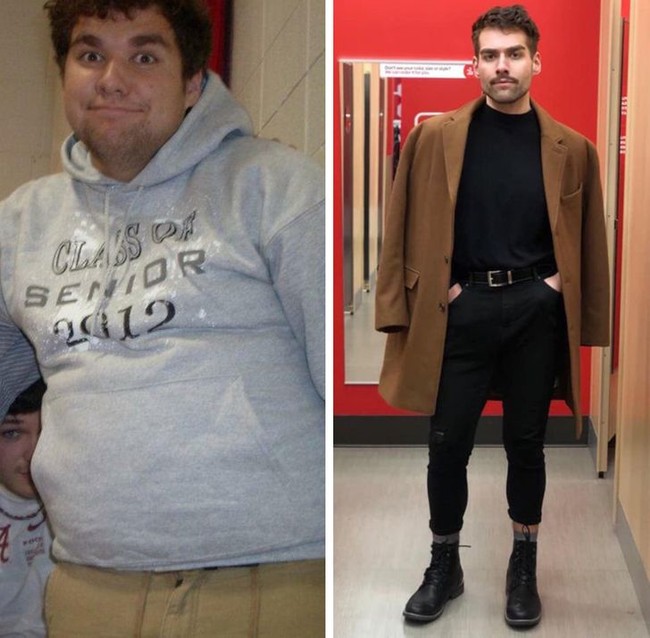 Saya dulu membenci diri sendiri. Minggu ini saya ditawari kontrak sebagai model iklan. Penurunan berat badan memang membantu, tapi mencintai diri sendiri lah yang paling membantu, ujar pengguna Reddit dengan akun @slclgbt ini. Foto: Instagram, Reddit