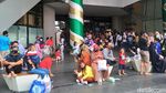 Warga Serbu Kawasan Wisata Belanja Alun-alun Bandung