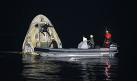Astronaut NASA kembali dengan kapsul SpaceX