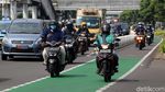 Duh! Jalur Sepeda Kok Diserobot Pemotor