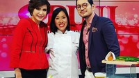 Tak hanya artis, seorang chef pendiri Beau Bakery yang juga membagikan resep spesialnya pada acara yang pernah dibawakan oleh Evan Sanders. Foto: Instagram@iam.evansanders