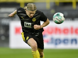 Dortmund: Haaland Setuju Bertahan di Musim Depan