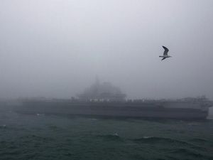 Kapal Induk China Gelar Latihan Militer di Laut China Selatan