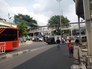 Imbas Kerumunan, Ini Lokasi Jalan di Tanah Abang yang Ditutup