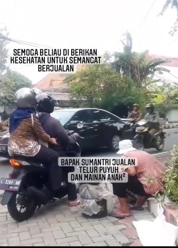 Kisah Kakek Penjual Telur Puyuh yang Banting Tulang Demi Pulang Kampung