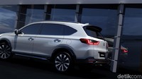 Menawarkan performa berkendara yang menyenangkan khas Honda, N7X Concept memadukan kenyamanan premium dan kelapangan khas dari MPV dengan ketangguhan dan gaya sebuah SUV. Foto: Dok. HPM