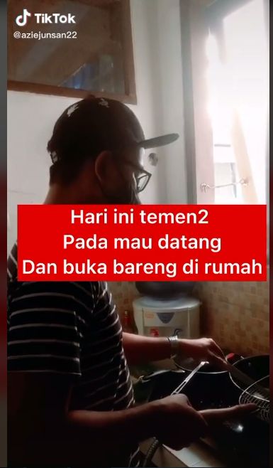 Terulang! Masak Banyak buat Bukber, Tapi Tak Ada Temannya yang Datang