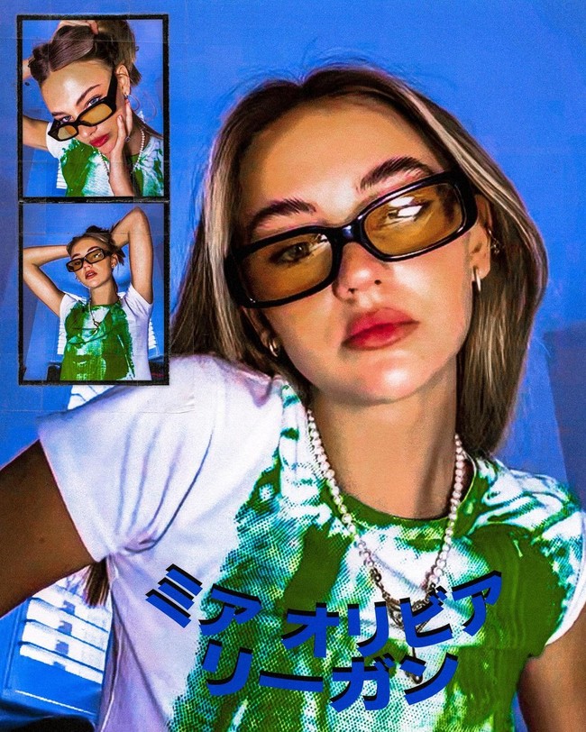 Kepada Vogue, model tersebut juga mengaku sedang suka beli baju bekas dan membuatnya menjadi sesuatu yang baru. Adalah hal yang bagus melihat mengolah baju bekas menjadi sebuah tren. Aku baru-baru ini menemukan baju ibuku di loteng dan aku menggunakan kaus Vivienne Westwood ke sekolah, ungkapnya. Foto: Instagram @mimimoocher