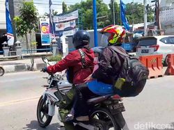 Polisi Ingatkan Pemudik Bermotor di Jabar: Jangan Bawa Muatan Berlebih!