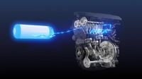 Prosesnya, bahan bakar hidrogen masuk ke dalam silinder, dikompresi dan meledak. Proses tersebut mirip dengan mesin BBM, tapi ledakannya tidak menghasilkan CO2. Toyota mengatakan bahwa ini adalah salah satu teknologi yang diteliti dengan tujuan mencapai netralitas karbon. Foto: Dok. Toyota