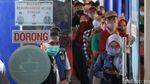 Antusias Calon Pemudik Ikut Tes GeNose di Terminal Poris