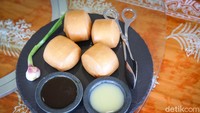 Menunya bervariasi, yang ini adalah mantao. Rasanya benar-benar ringan dan enak. 