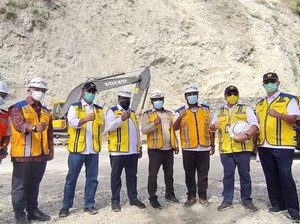 Brantas Abipraya Bangun 10 Km Jalan di Kupang Pascabencana