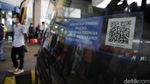 Stiker Khusus untuk Bus yang Boleh Beroperasi saat Mudik Dilarang