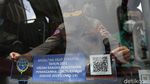 Stiker Khusus untuk Bus yang Boleh Beroperasi saat Mudik Dilarang