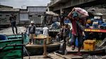 Hiruk Pikuk Puncak Arus Mudik di Cilincing Jakut