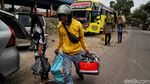 Hiruk Pikuk Puncak Arus Mudik di Cilincing Jakut