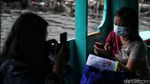Hiruk Pikuk Puncak Arus Mudik di Cilincing Jakut