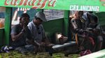 Hiruk Pikuk Puncak Arus Mudik di Cilincing Jakut