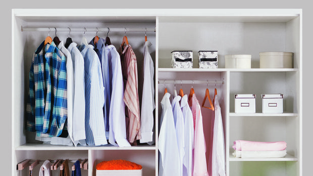 Ilustrasi lemari pakaian Wardrobe for home